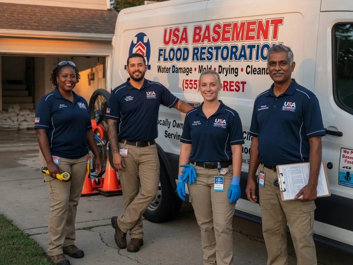 Basement Flood Cleanup company in Plover, IA