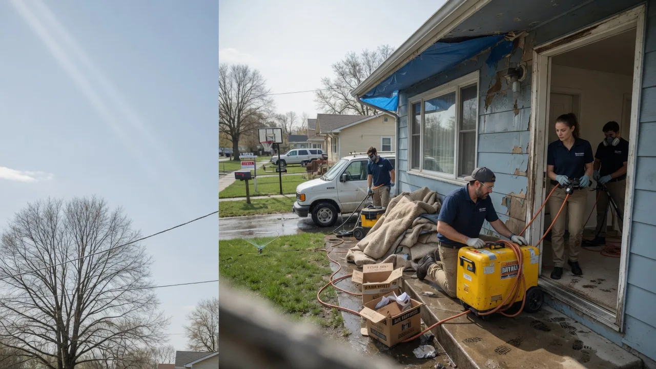 Basement Flood Cleanup in Plover, IA near me